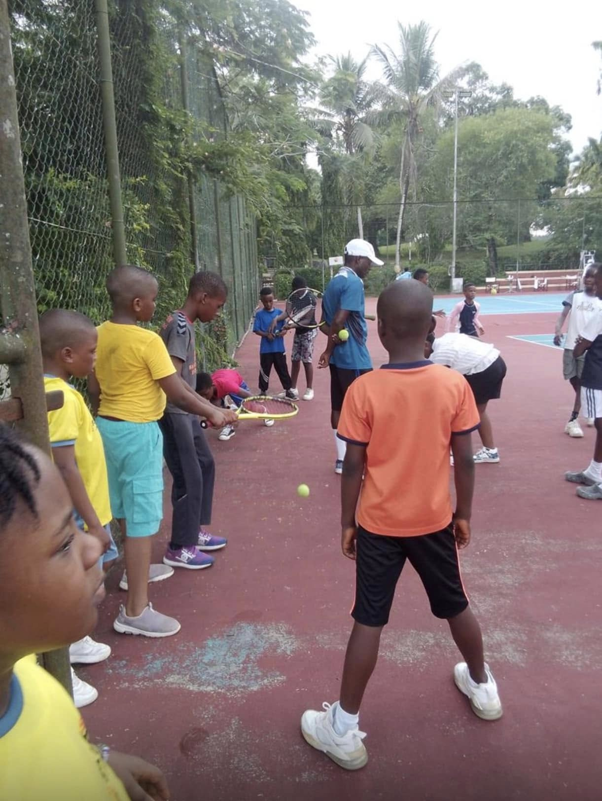 Tennis Coaching Session